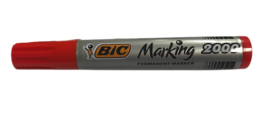 BiC Permanent marker zwart, rood, groen of blauw per stuk