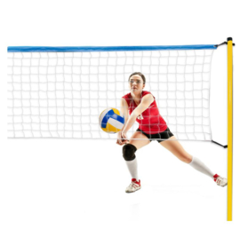 Volleybal en badminton set