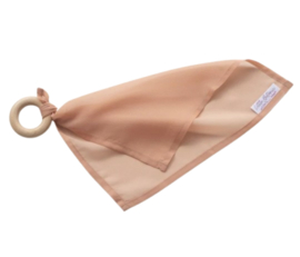 Playcycle speeldoek klein, 30 cm, met houten ring, in diverse kleuren