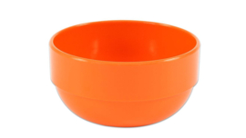 # Melamine schalen oranje, set van 6