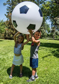 Opblaasbare Jumbo Voetbal 76 cm