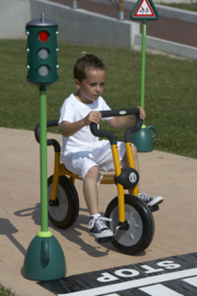 Pilot yellow bike