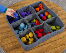 Vilten vormen regenboog