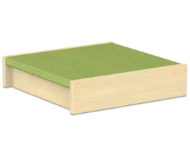 # Podiumdeel vierkant  50 x 50 cm, hoogte 12 cm