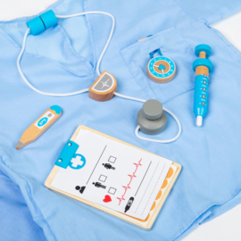 Verkleedkleding dokter