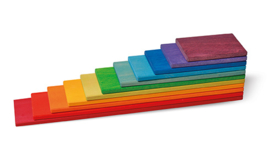 Grimm’s bouwplaten regenboogkleuren