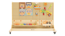 Dubbelzijdige Bouwwand – incl. 8 themapakketten en Gereedschapset