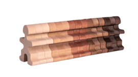 Flockmen - Skin - Tones - Huidskleuren - 15-delig - Montessori