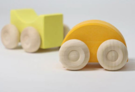 Grimms stapelbare auto's Geel