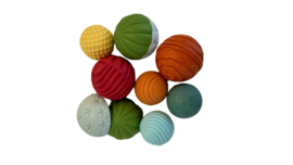 Mix en Match ballen met textuur