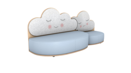 Dubbele Akoestische Sofa Wolk