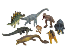 Dinosaurussen, 8 stuks