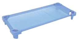 Stapelbare stretcher blauw