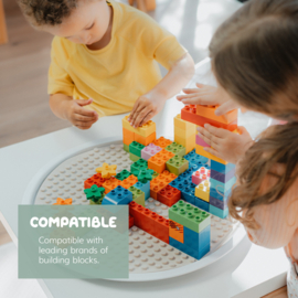 Inspire My Play - The Play Tray Building Block Mat - Stone
