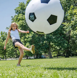 Opblaasbare Jumbo Voetbal 76 cm