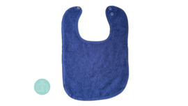 Slabben met drukknopen navy 12 stuks