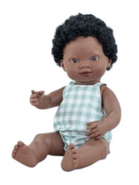 Pop Afrikaans jongen, 38 cm