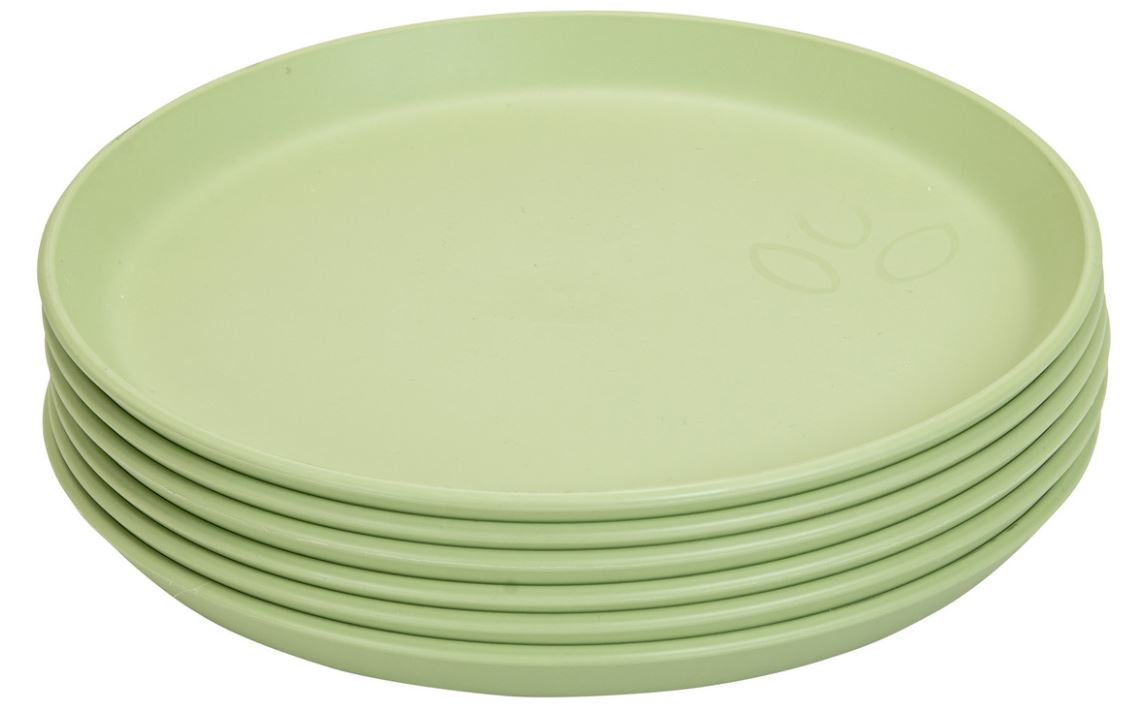#Bioplastic - Borden - Set - Van - 6 - Duurzaam