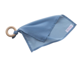 Playcycle speeldoek klein, 30 cm, met houten ring, in diverse kleuren