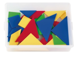 Tangram, 28-delig, 25 opdrachtkaarten