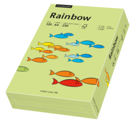 A4 papier, leverbaar in verschillende kleuren GROEN , 120 grams