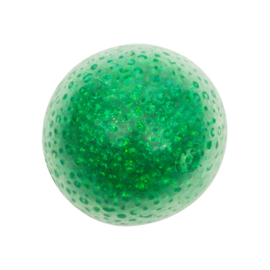 Set van 2 sensorische knijpbare glitterballen (blauw/groen)