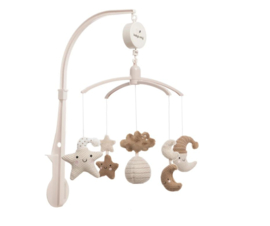 Muziekmobiel Heaven clay/warm linen