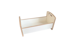 # Poppenbedje compleet met dekbed en kussen