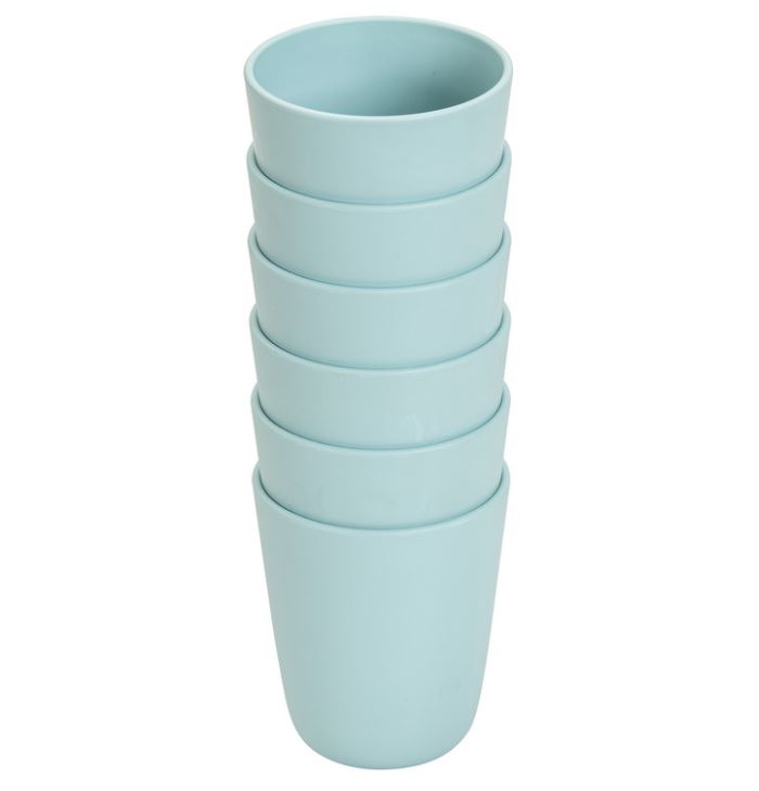 #Bioplastic - Bekers - Set - Van - 6 - Duurzaam