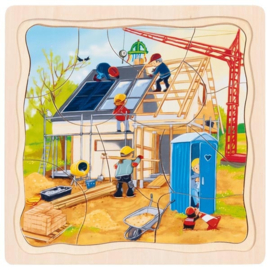 Puzzel, We bouwen een huis, 35-delig