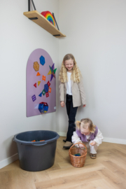Magnetisch wandbord Bow paars