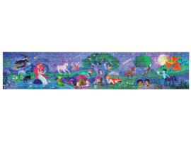 Mega puzzel Magic Forest met glow in the dark, 1,5 meter