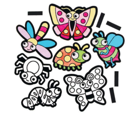 Magnetische kleurplaat - Lente