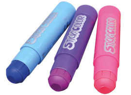 Kleursticks wasco, fluor kleuren, set van 6