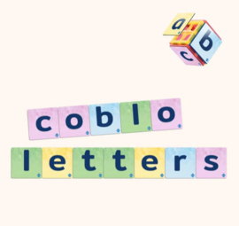 Coblo Toppers  Letters, 60 stuks