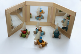 Tafel drieluik spiegel