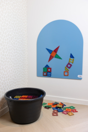 Magnetisch wandbord Bow blauw