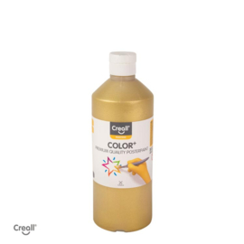 Creall color plakkaatverf 500 ml  goud