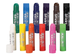Kleursticks wasco, 12 kleuren
