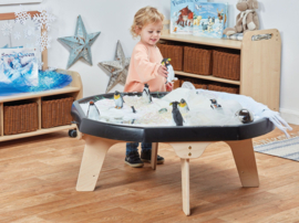 Activiteitentafel met Tuff tray, 44 cm hoog