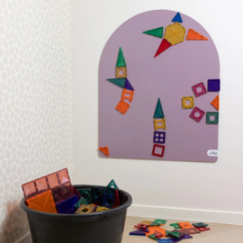 Magnetisch wandbord Bow paars