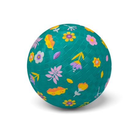 Rubber bal - Bloemen - 13 cm
