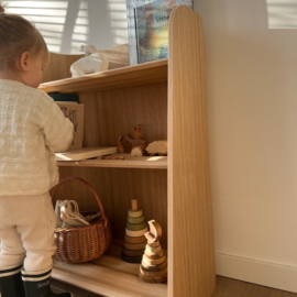 # Montessori boekenkast/speelgoedkast small