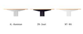 Basic bureau recht, instelbaar 62-86 cm