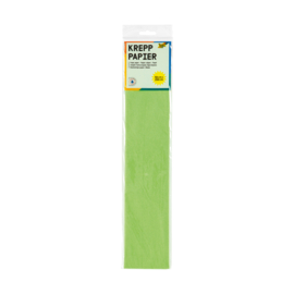 Crêpepapier lindegroen