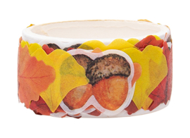 Washi tape, herfststickers, per rol