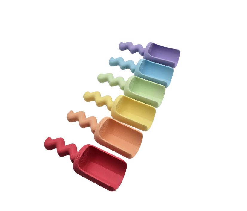 # Grennn x Little Botanic label waves pastel speelset compleet