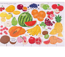 Vloerpuzzel fruit, 48-delig