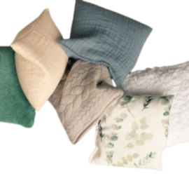 Sensorische pittenzakjes - Green Jeans, 6 stuks