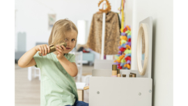 Make-up tafel / Kaptafel inclusief kruk